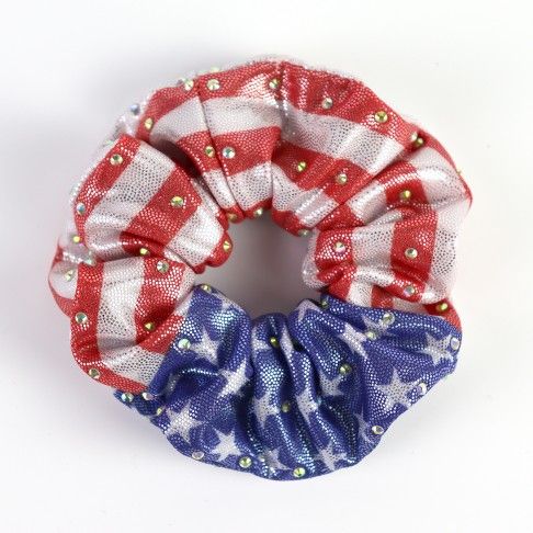 slip hair ties,scrunch flag 0