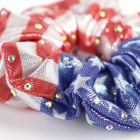 slip hair ties,scrunch flag 1