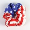 slip hair ties,scrunch lycra flag