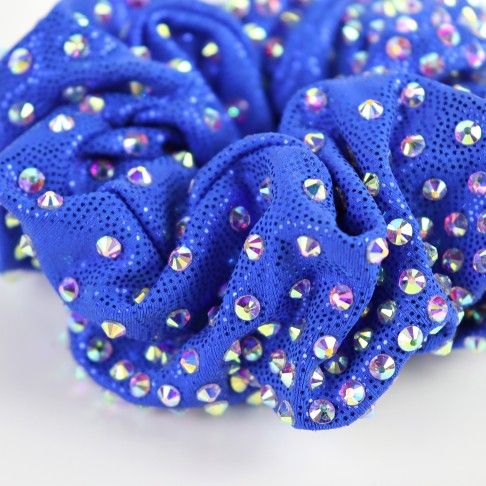 slip hair ties,scrunch purple 1