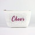 cute small makeup bags white