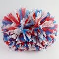 pom poms near me for sale matt red,blue and white