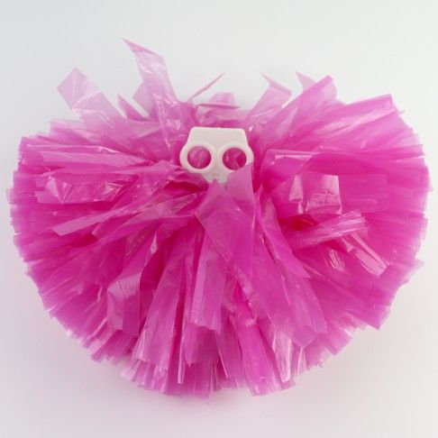 buy cheerleading pom poms near me plastic pink 1