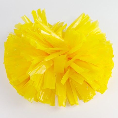 buy cheerleading pom poms near me plastic yellow 0