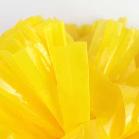 buy cheerleading pom poms near me plastic yellow 3