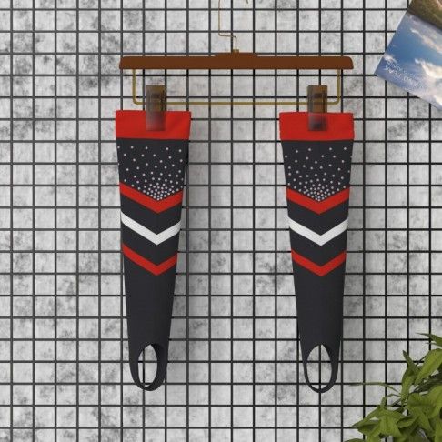 bulk cheerleading crew socks red 0