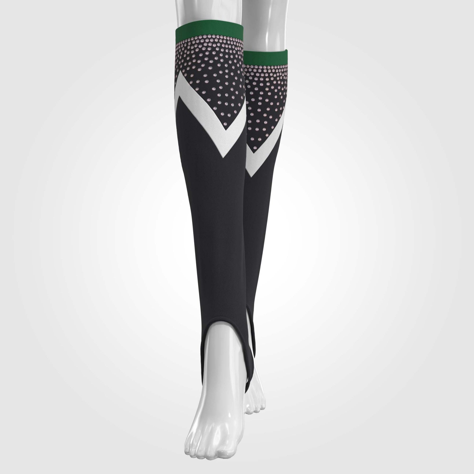 cheap knee high custom cheer socks