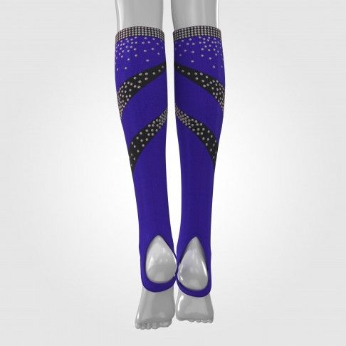 cheer uniform socks near me blue 4