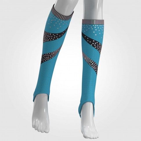 cheer uniform socks near me cyan 2